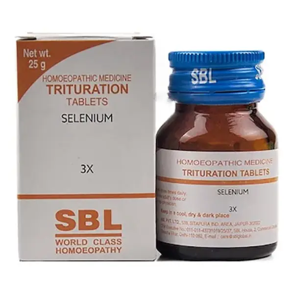 SBL Selenium Trituration Tablet 3X